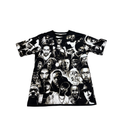 Vintage Tupac Rap Tee – All Over Print Hip Hop Graphic T-Shirt (2Pac / Biggie / 90s Style)