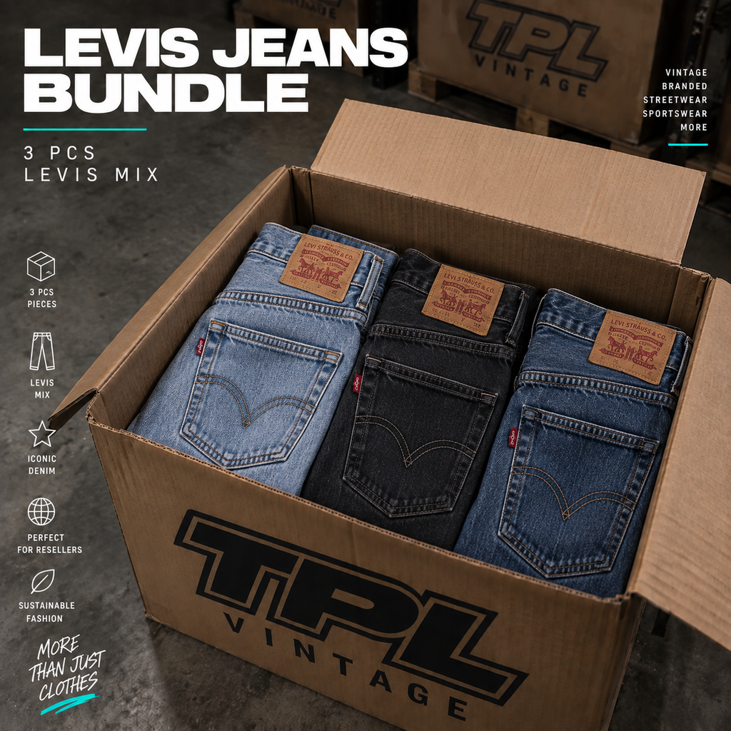 3x Men’s Levi’s Mixed Code Bundle – Vintage Wholesale Reseller Bundle