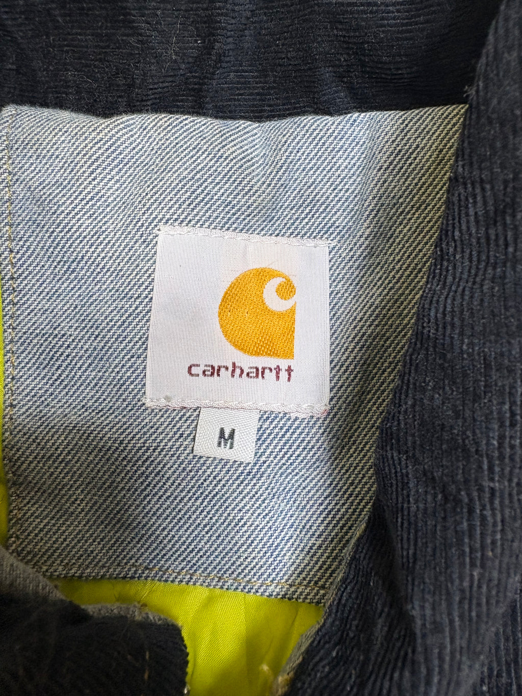 Carhartt Patchwork Jacket – Reworked Multi Panel Workwear Coat (Denim / Canvas)