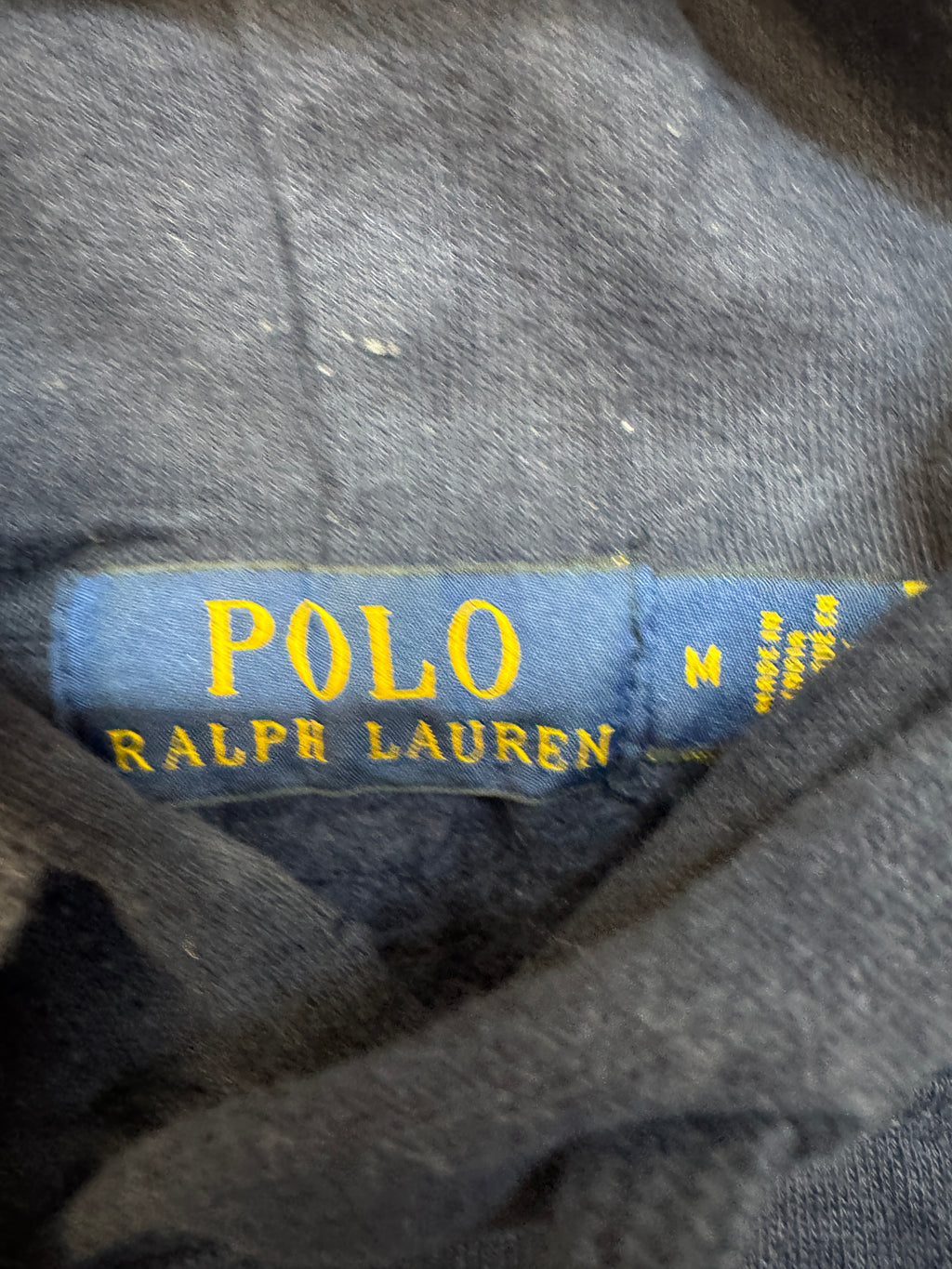 Vintage Polo Ralph Lauren 1967 Navy Hoodie – Size M