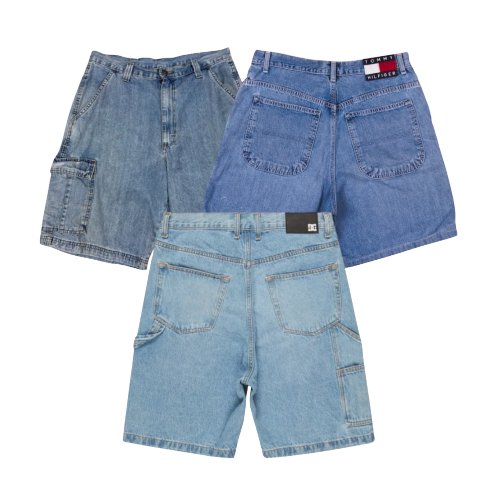 Mixed Denim Jorts Bundle (5 / 10 / 15 Pieces) – Assorted Brands & Sizes