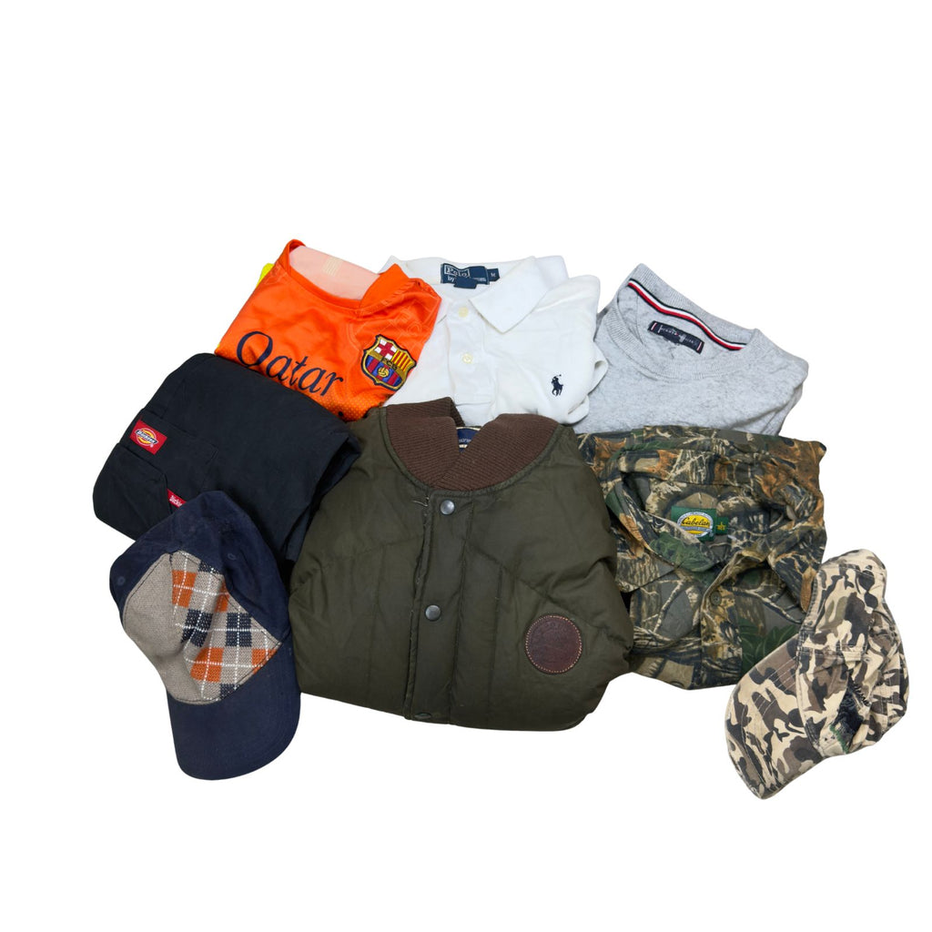 6x Mixed Vintage Reseller Box – Streetwear & Branded Bundle